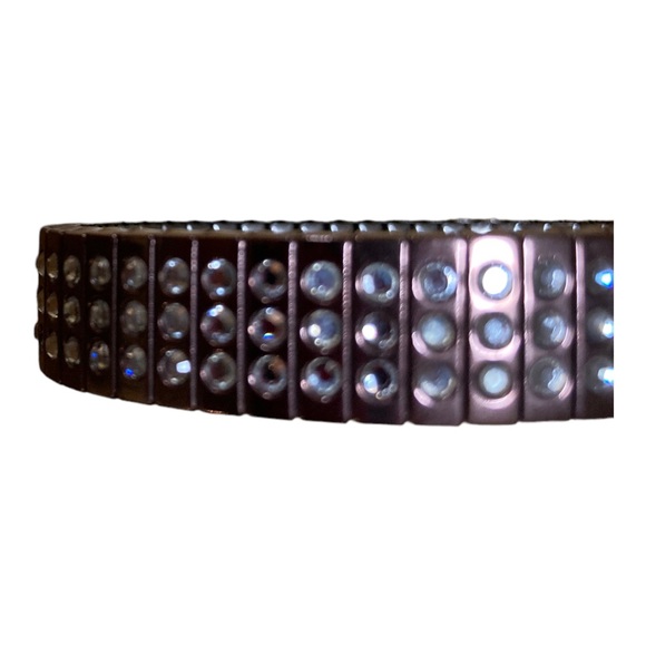 Rare signed Swarovski swan copper stretch bracelets. - Picture 2 of 2